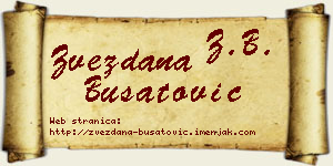 Zvezdana Bušatović vizit kartica